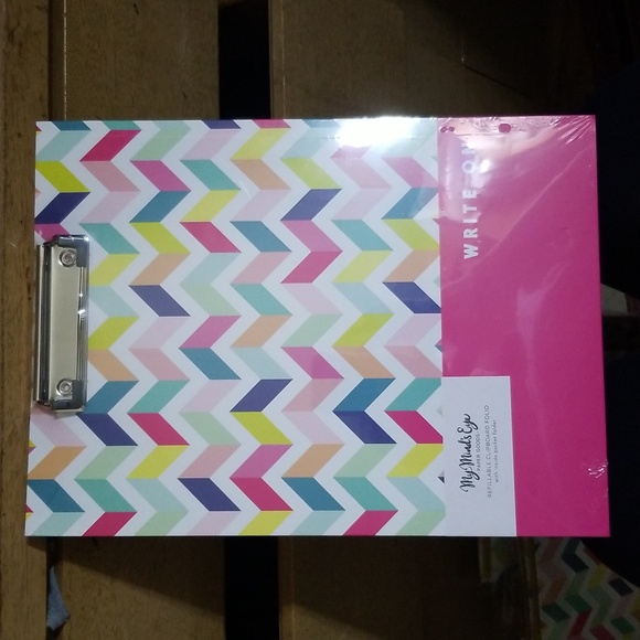 My Minds Eye Other - NEW My Mind's Eye Refillable Clipboard Folio